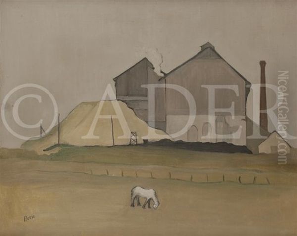 Cheval Et Usine, 1927 - view 1