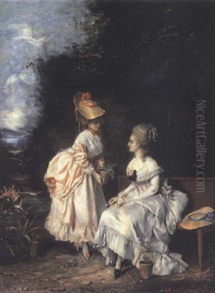 Tending The Flowers - view 1