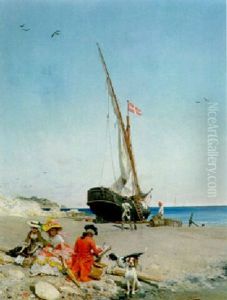 Elegant Company On A Beach Elegant Company On A Beach