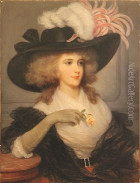 Femme Au Grand Chapeau - view 1
