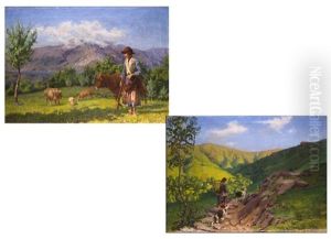 Ohne Titel (pair) by Luigi Rossi