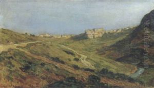 Landschaft Bei Calatafimi by Luigi Rossi