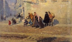 Andando Al Mercato A Milano by Luigi Rossi