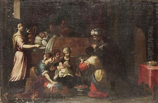 The Birth Of The Virgin - view 1