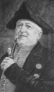 Bauer Mit Pfeife by Georg Roessler