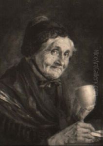 Die Alte Muhme Liebt Den Kaffee by Georg Roessler