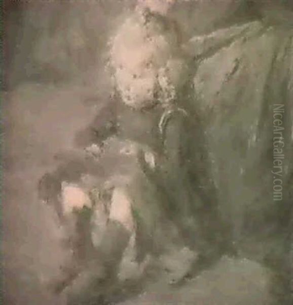 Sitzendes Kleines Madchen - view 1