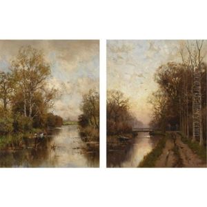 A Summer Evening (+ An Autumn Sunset; Pair)