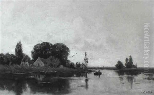 Wooded River Landscape - view 1