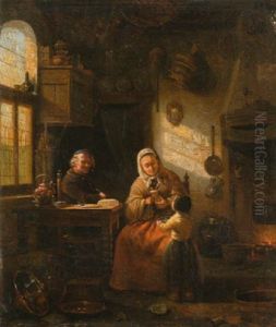 Hollandisches Kucheninterieur