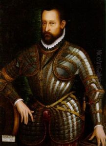Bildnis Des Alfonso D'este by Martin (Martino) Rota
