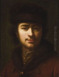Portrait Of A Man In Russian Costume, Bust-length