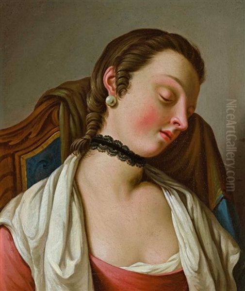Antonietta Mardegan, Monselice. Paar Portraits Junger Frauen, In Typischer Ausdrucksvoller Manier - view 1