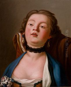 Portrait Einer Hubschen Jungen Russin