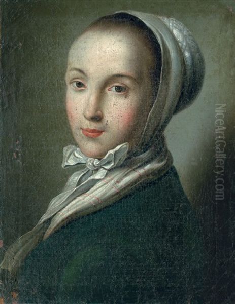 Bildnis Einer Jungen Frau Mit Haube - view 1
