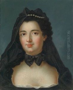 Bildnis Einer Schwarzgekleideten Jungen Frau