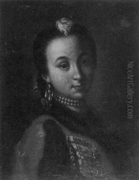 Portrait Of A Young Hungarian Woman - view 1