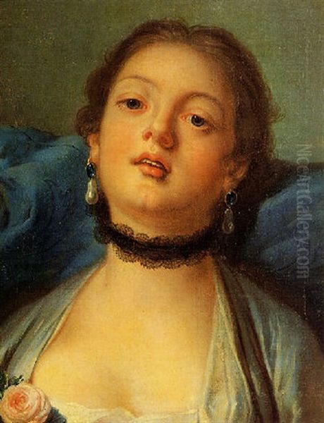 Fanciulla Con Collarino E Orecchini - view 1