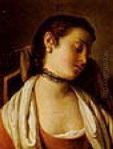Giovane Donna Che Dorme