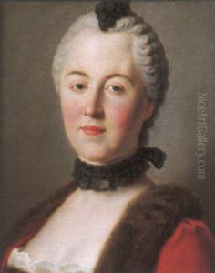 Ritratto Di Maria Antonia Walpurgis Symphorosa Von Bayern, Moglie Di Friedrich Christian Kurprinz Von Sachsen by Pietro Antonio Rotari