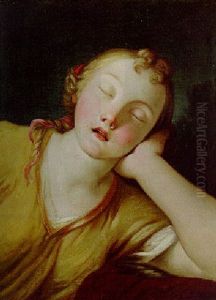 A Young Woman Asleep