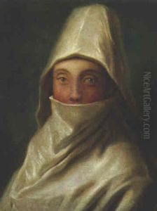 A Woman, Bust-length, In Islamic Dress A Woman, Bust-length, In Islamic Dress