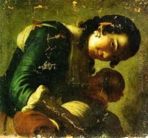 Mother And Child by Pietro Antonio Rotari