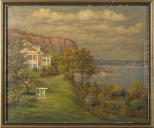 Georgian Style House Along The Hudson River, New York (2 Works)
