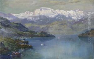 Vierwaldstattersee Von Weggis Aus by Andreas Roth