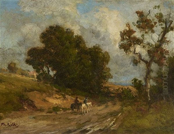 A River Landscape (reichenbach, Stream To The Aare) - view 1