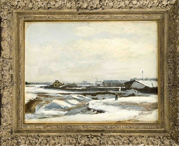 Munchener Winterlandschaft - view 1