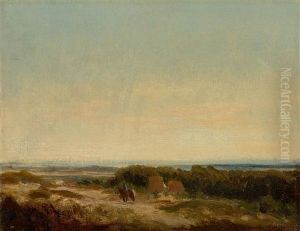 Landscape With An Evening Sky by Philipp Roeth