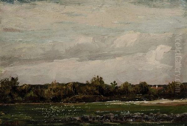 Landschaft Mit Buschen - view 1