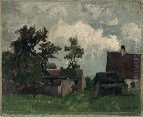 Ein Gehoft In Bruck (sketch) - view 1