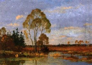 Herbstliche Moorlandschaft by Philipp Roeth