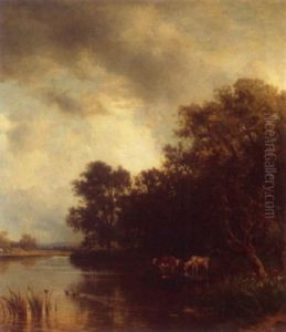 Landscape By Lake Chiemsee
