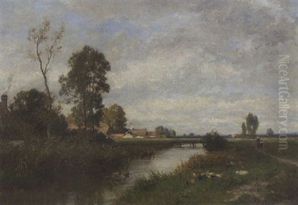 Sommerlandschaft (an Der Amper Im Dachauer Land?) - view 1