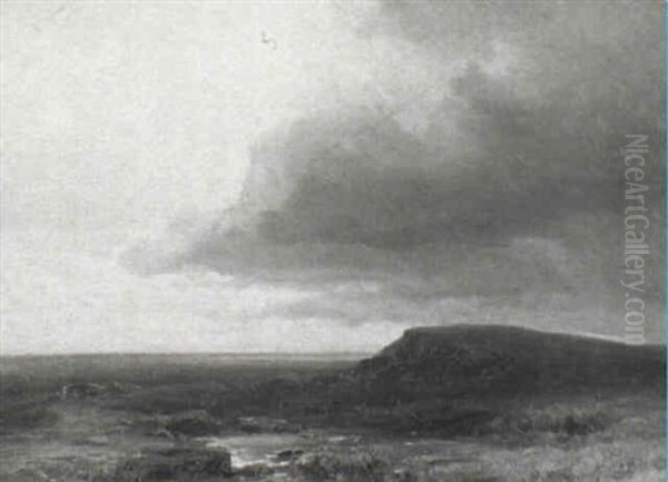 Heranziehendes Gewitter (skizze) - view 1