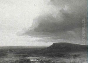 Heranziehendes Gewitter (skizze)