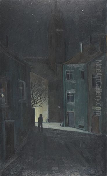 Nachtliche Strassenszene - view 1