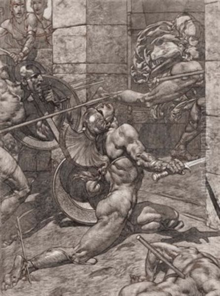 The Death Of Achilles - view 1