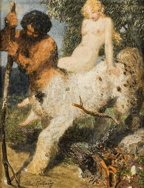 Centaur With Nymph - view 1