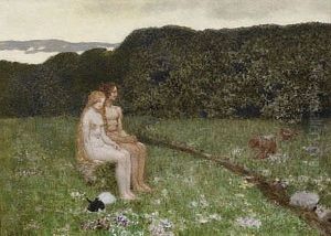Adam Und Eva by Alexander Rothaug