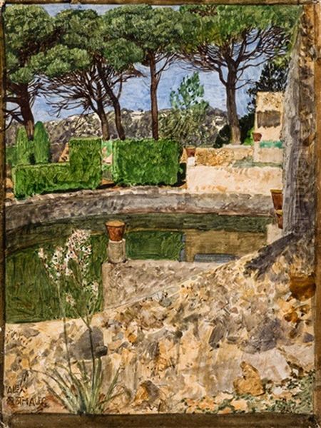 Basin Im Garten Von San Moragues - view 1