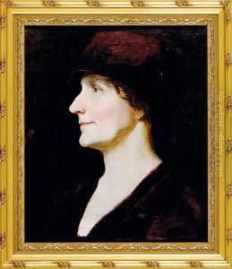 Portrait Of A Lady by Frederick Andrew Bosley