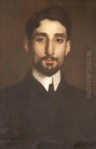 Portrait Of A Man by Frederick Andrew Bosley