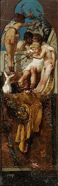 Allegorie Im Makartstil - view 1