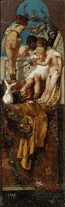 Allegorie Im Makartstil by Alexander Rothaug