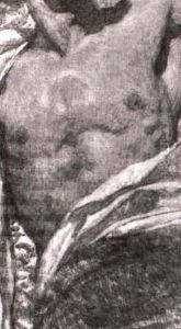 M,nnlicher Akt, Detailstudie by Alexander Rothaug
