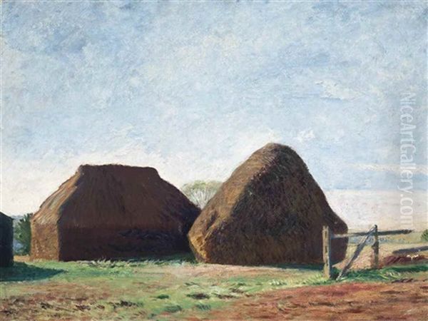 Haystacks In The Sunlight - view 1
